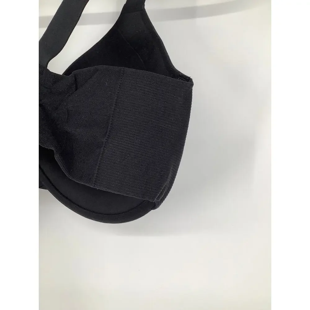 SPANX Sz 40D Black Bra-llelujah! Lightly Lined Full Coverage Bra Lingerie O16-15 - Picture 6 of 9